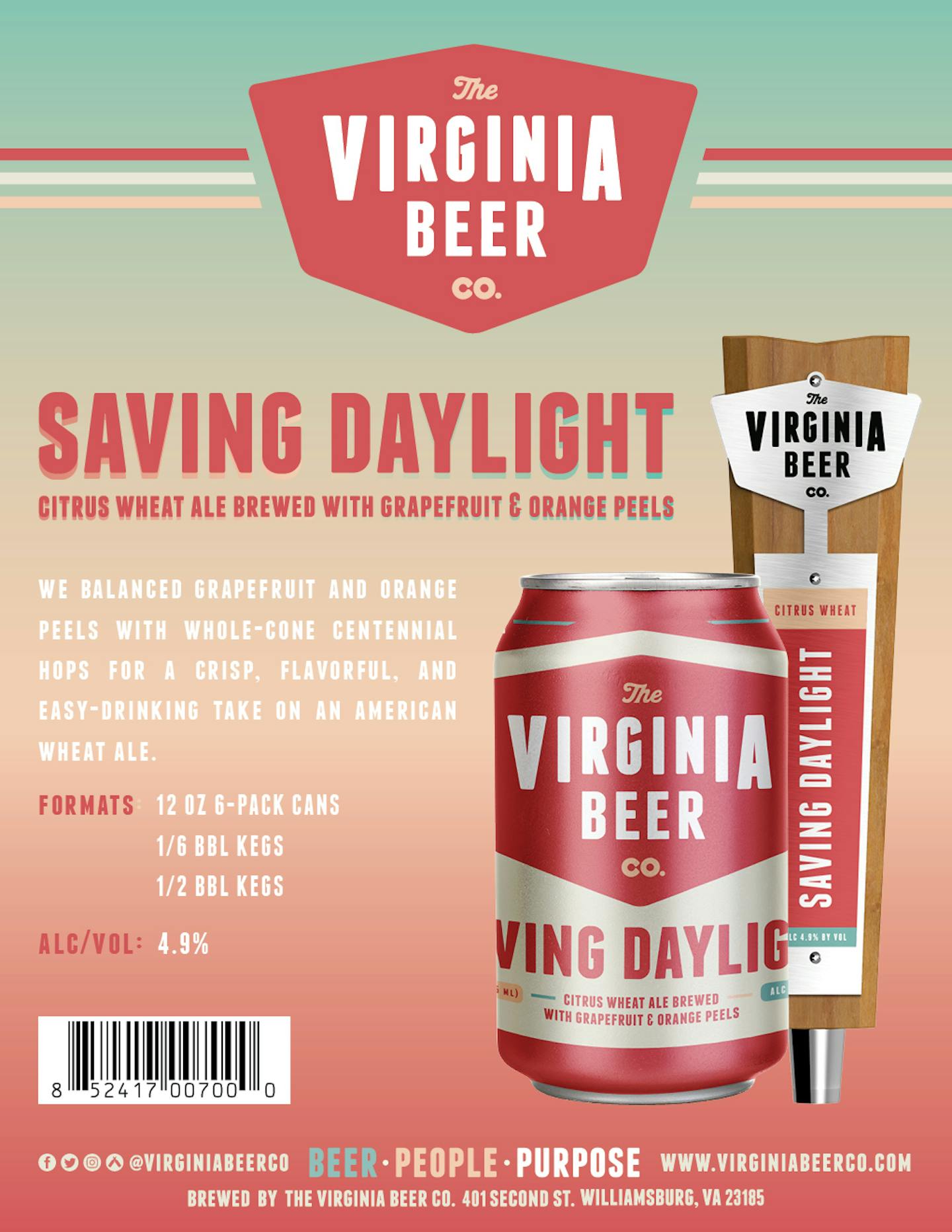 VBC Saving Daylight Sell Sheet