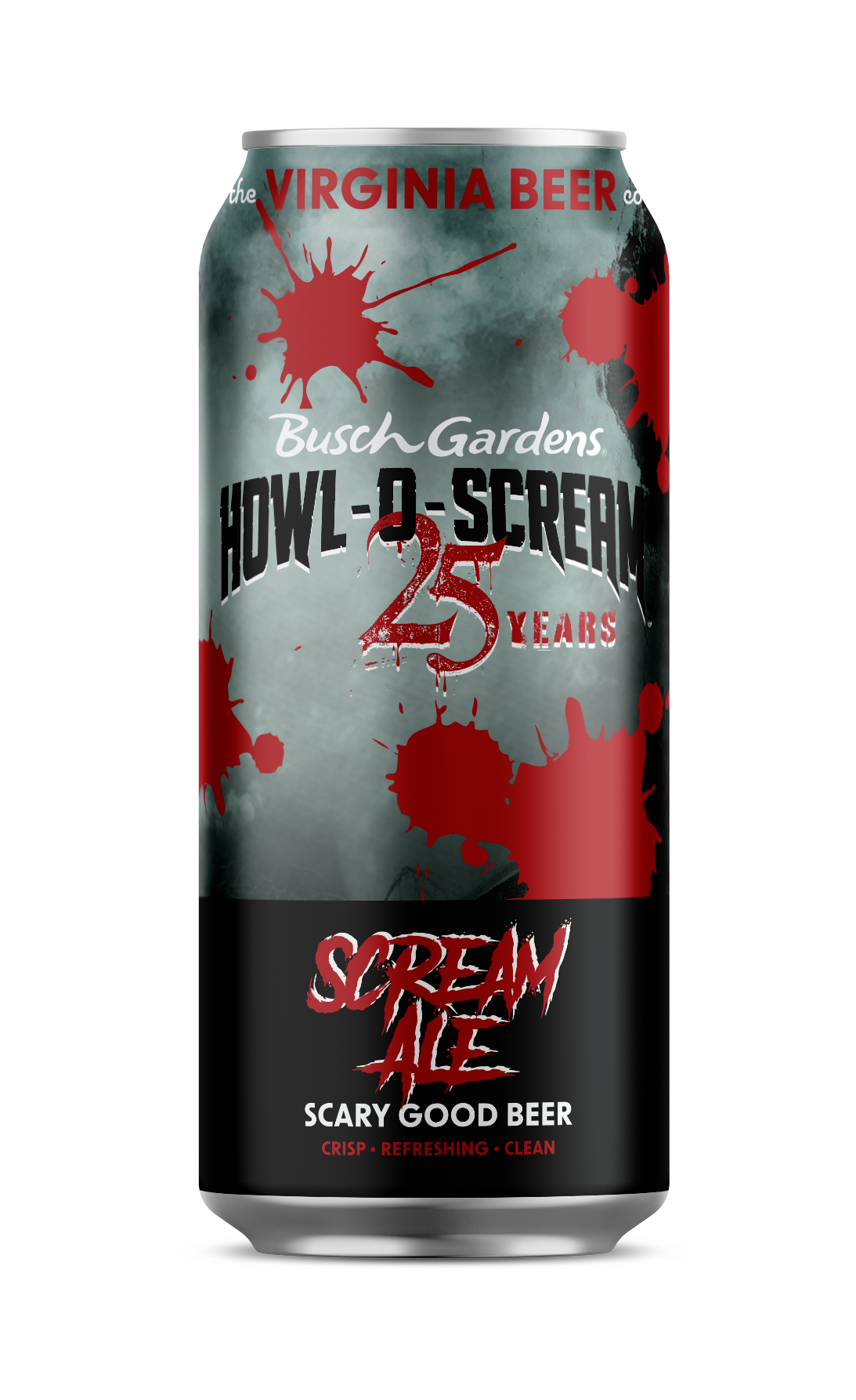 Howl O Scream 25th Anniversary Can Back