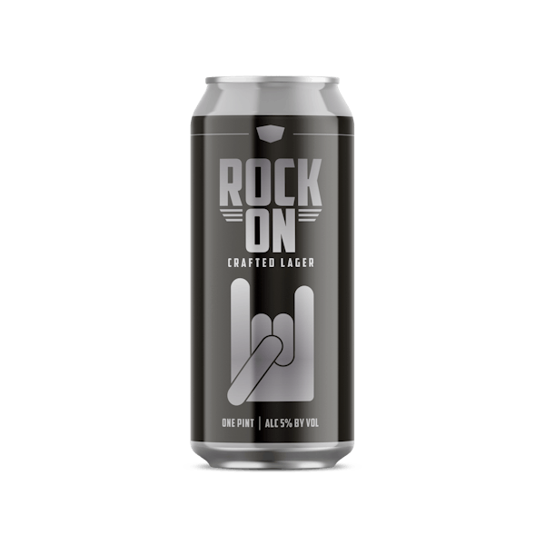 Rock On Lager can