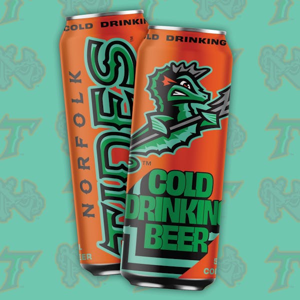 Norfolk Tides Cold Drinking Beer Can Mockups Norfolk Tides Cold Drinking Beer Can Mockups