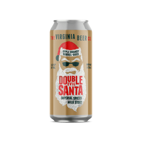 Apple Brandy Double Evil Santa Can