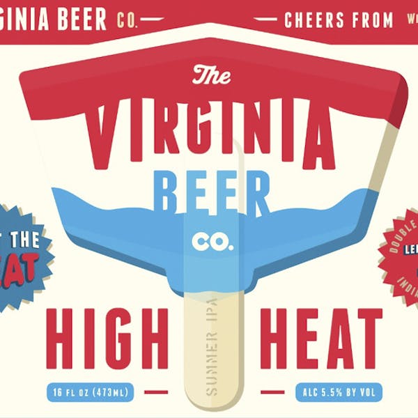 VBC_HighHeat High Heat Summer IPA beer artwork