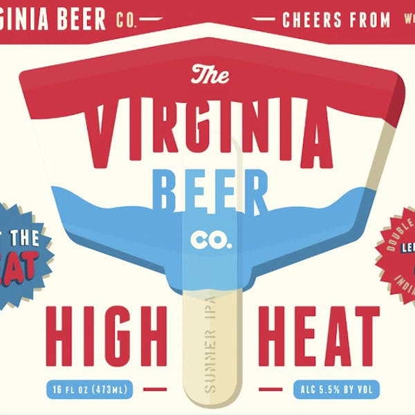 High Heat Summer IPA beer artwork