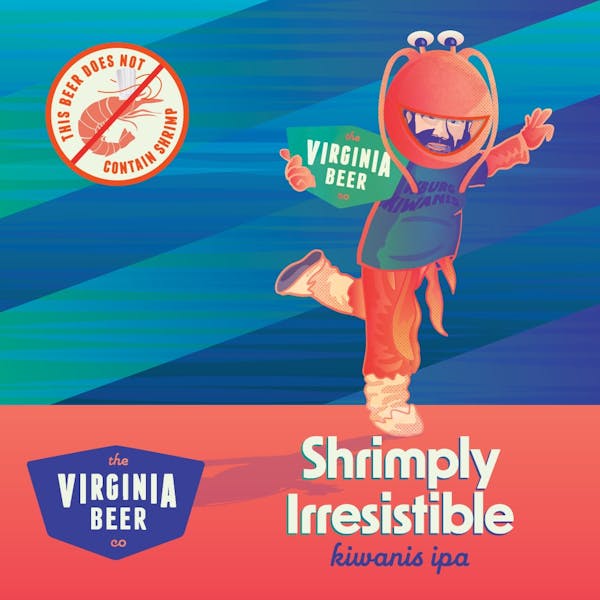 Shrimply Irresistible Label Shrimply Irresistible Label