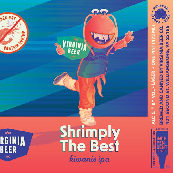 Shrimply The Best Label