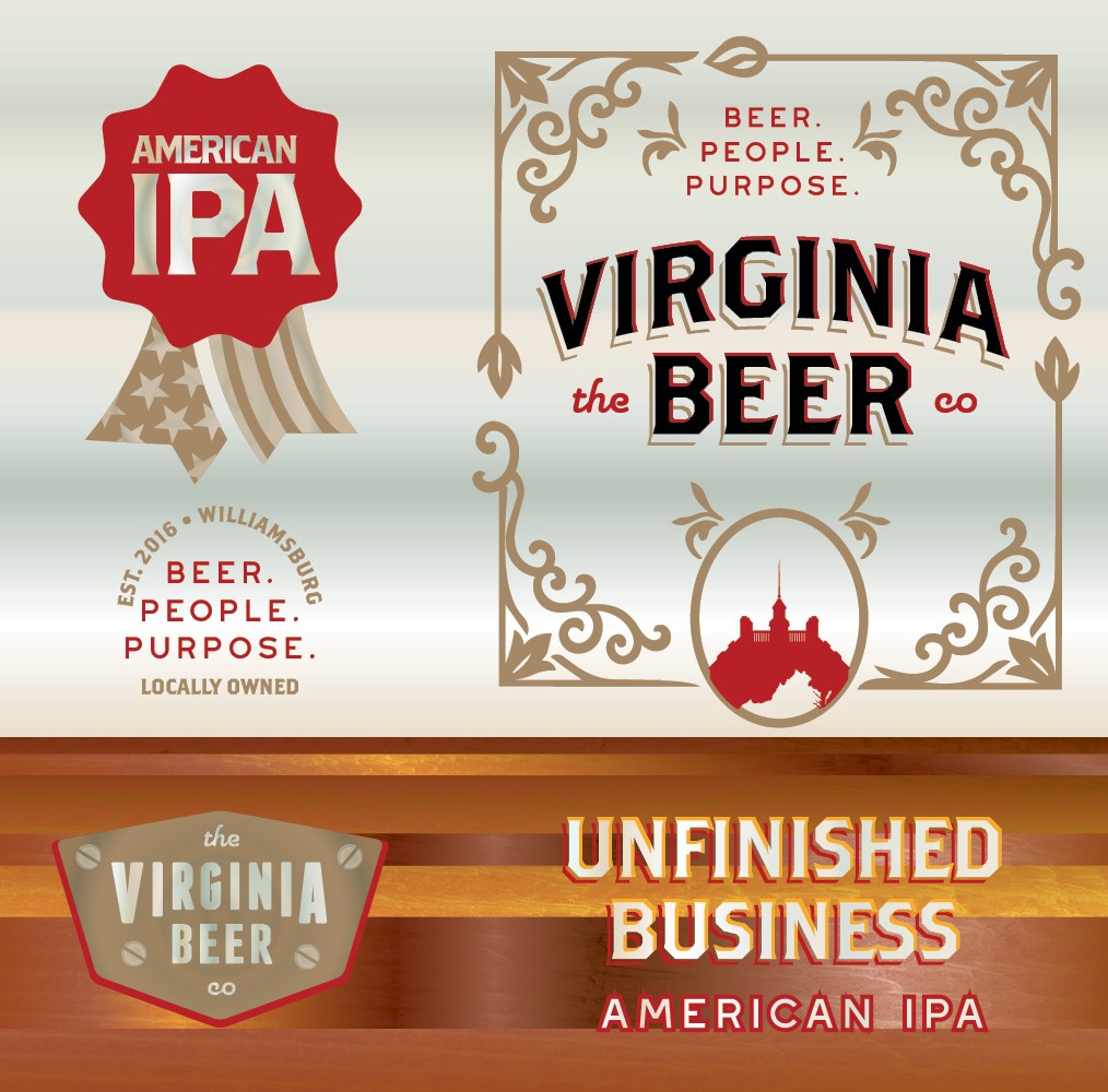 Unfinished Business IPA Label