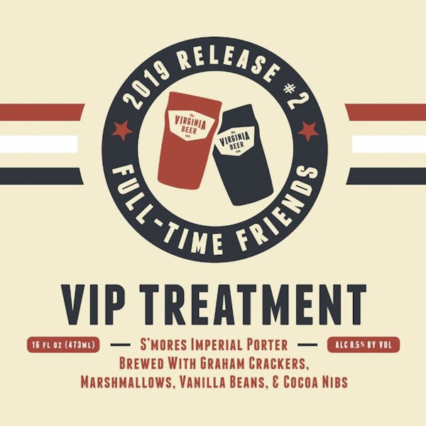 VIP Treatment beer artwork