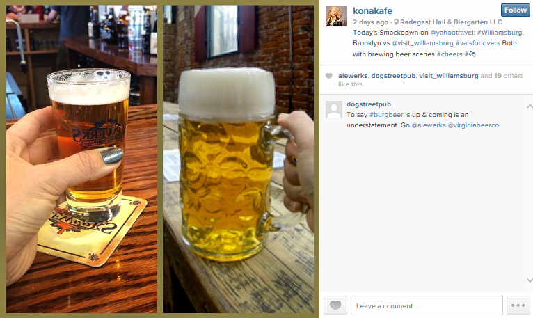 Cheers To Williamsburg(s)!