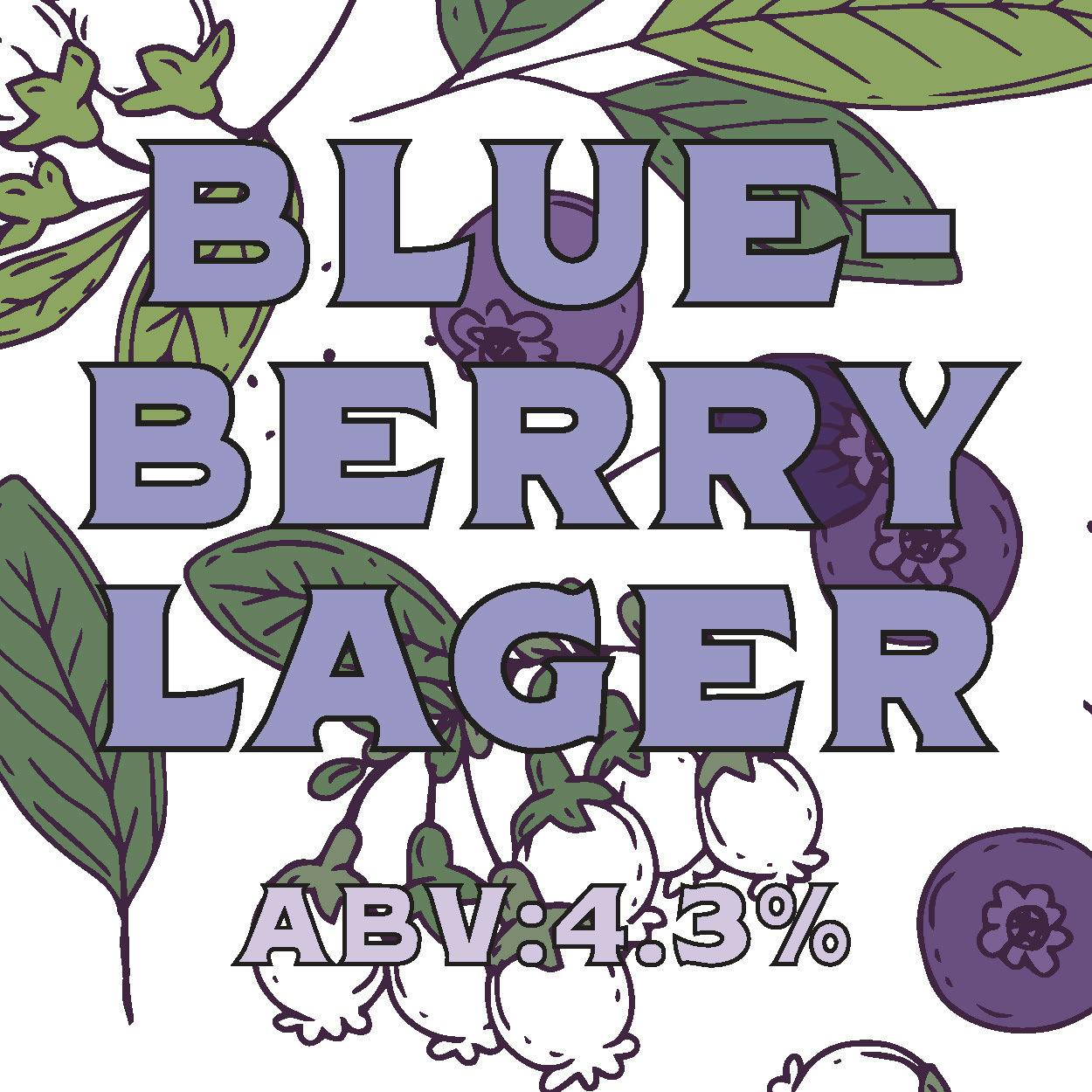 Blueberry Lager by Tradition Brewing Company