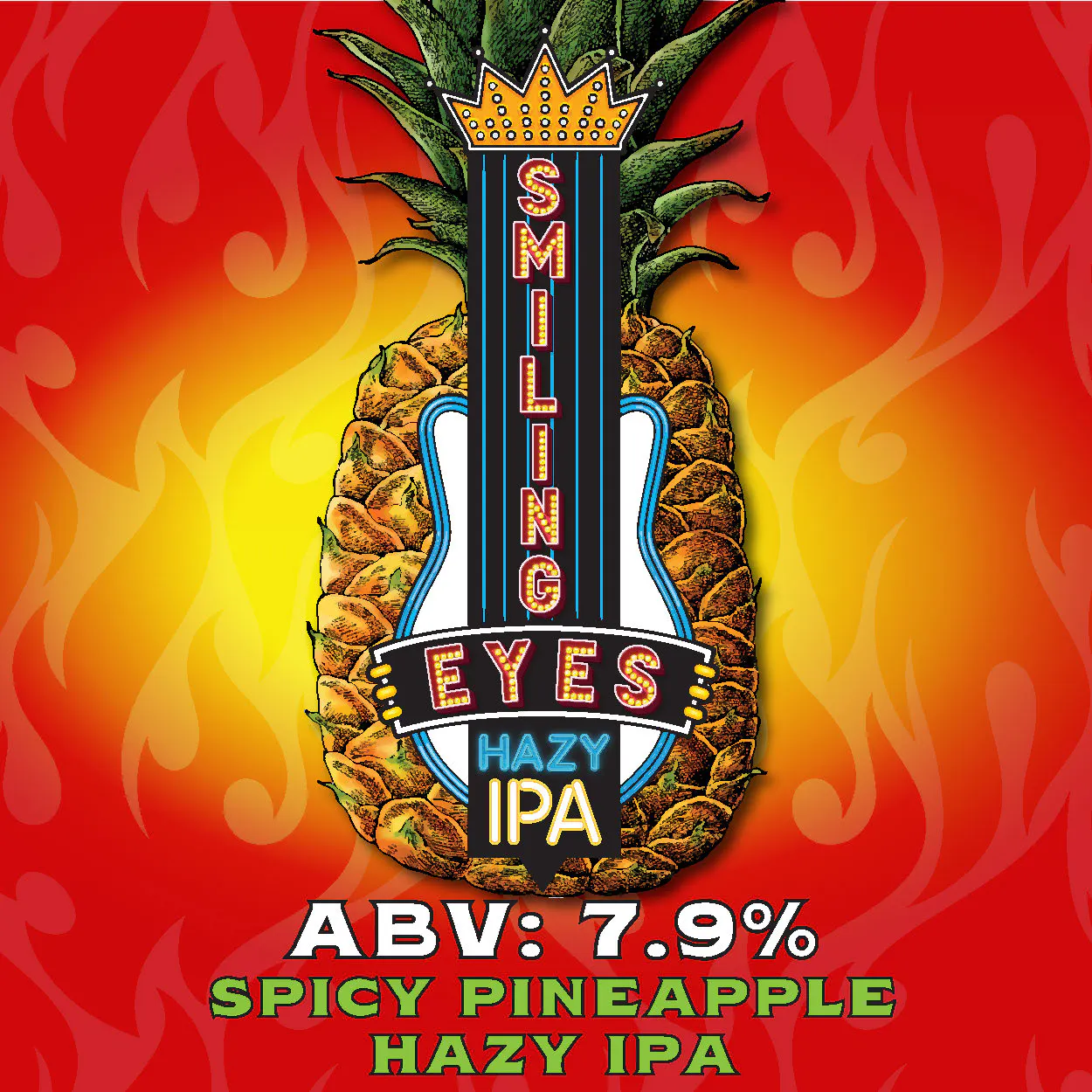 Spicy Pineapple Smiling Eyes by Tradition Brewing Company