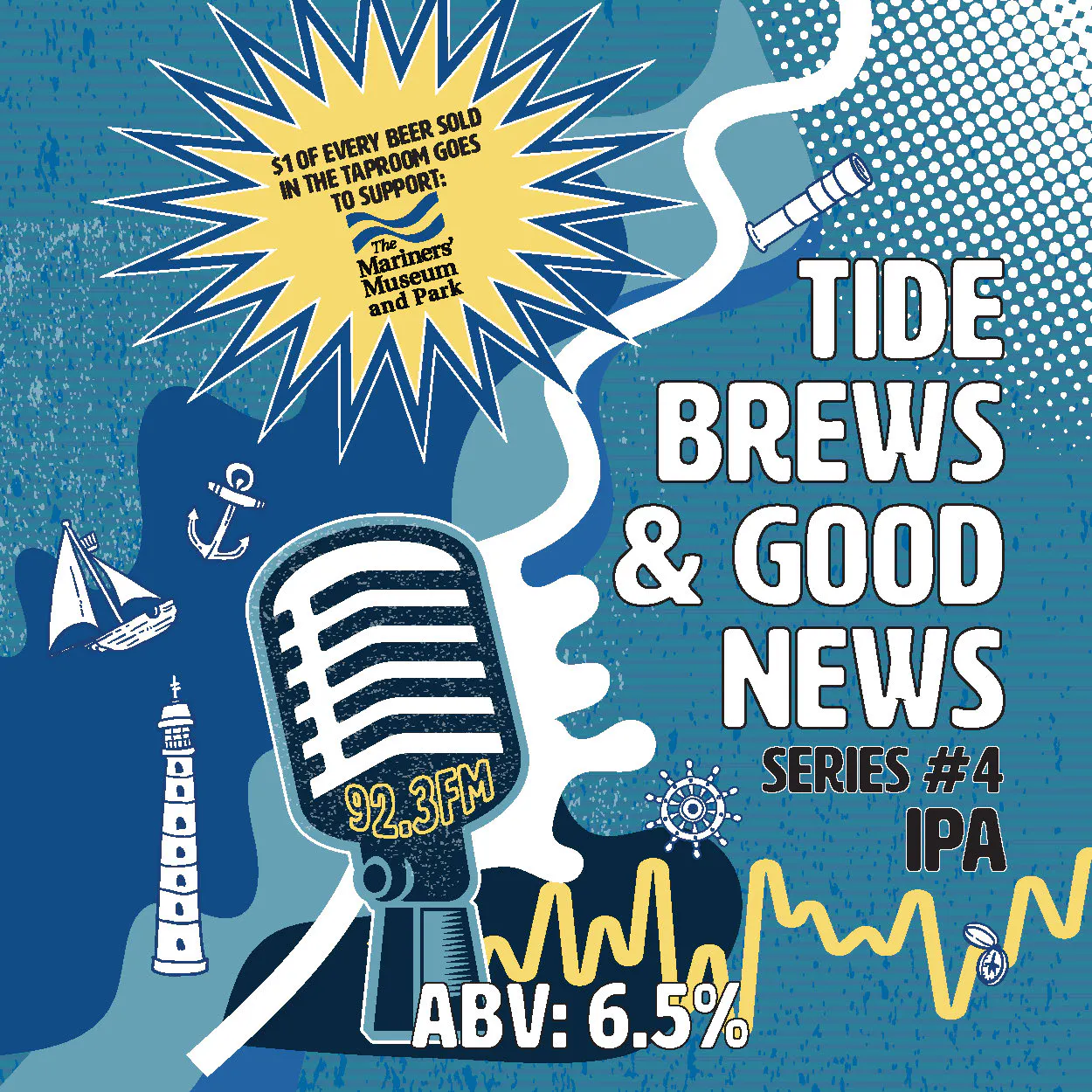 Tide Brews & Good News Series #4 by Tradition Brewing Company