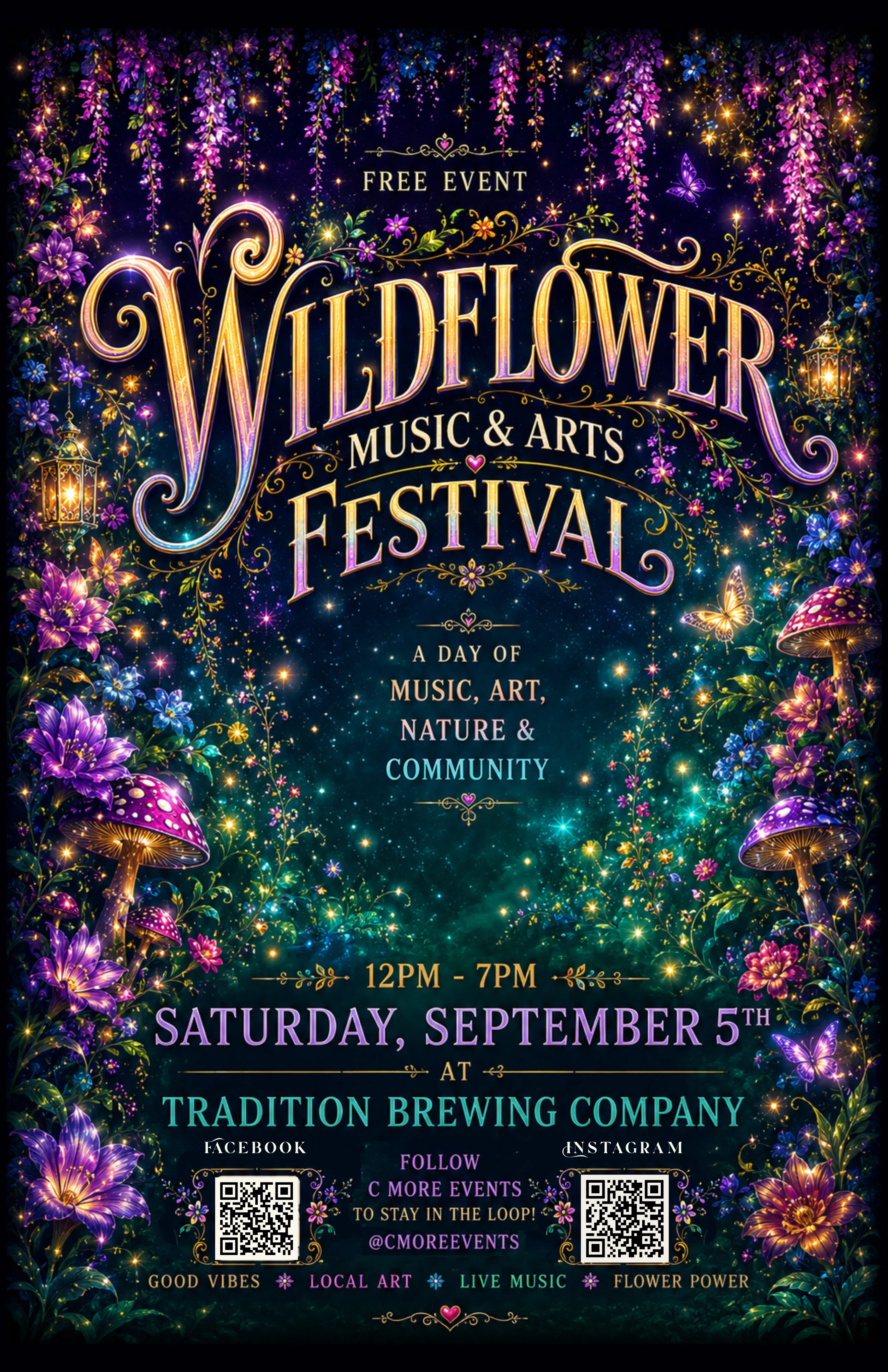 wildflower 2026 11 x 17