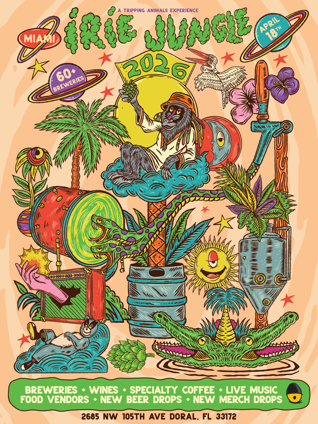 IRIE JUNGLE FESTIVAL 2026: A Tripping Animals Experience