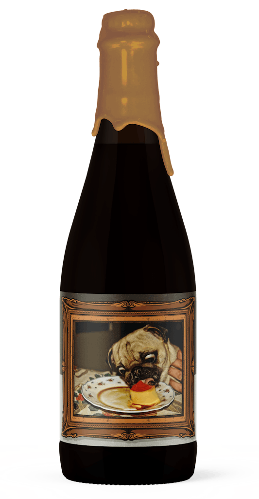 BTL_QuesilloForDays2_Distro Beers from tripping animals brewing in a glass bottle