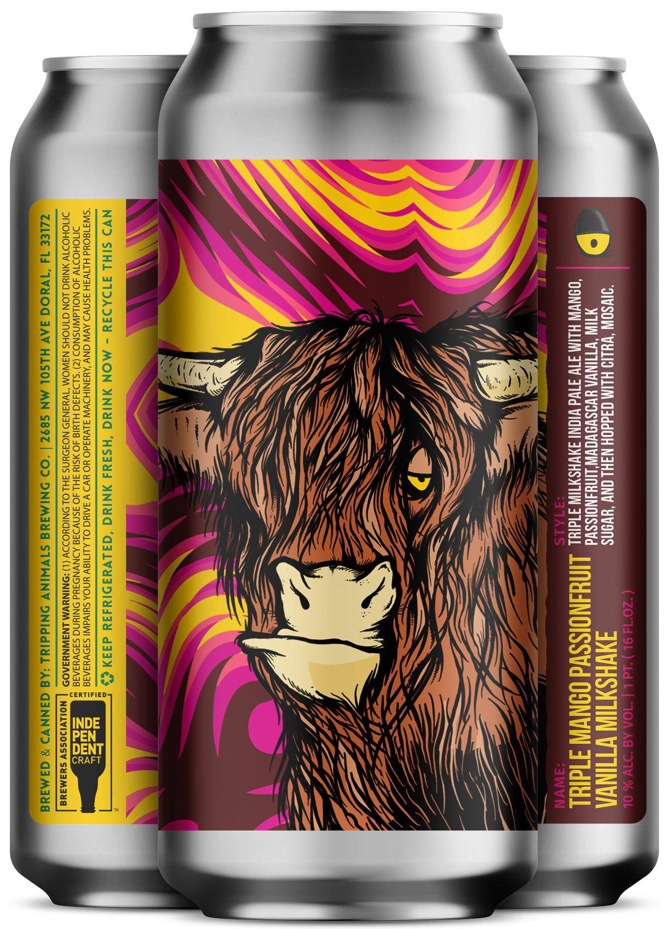 Image or graphic for Triple Mango Passionfruit Vanilla Milkshake