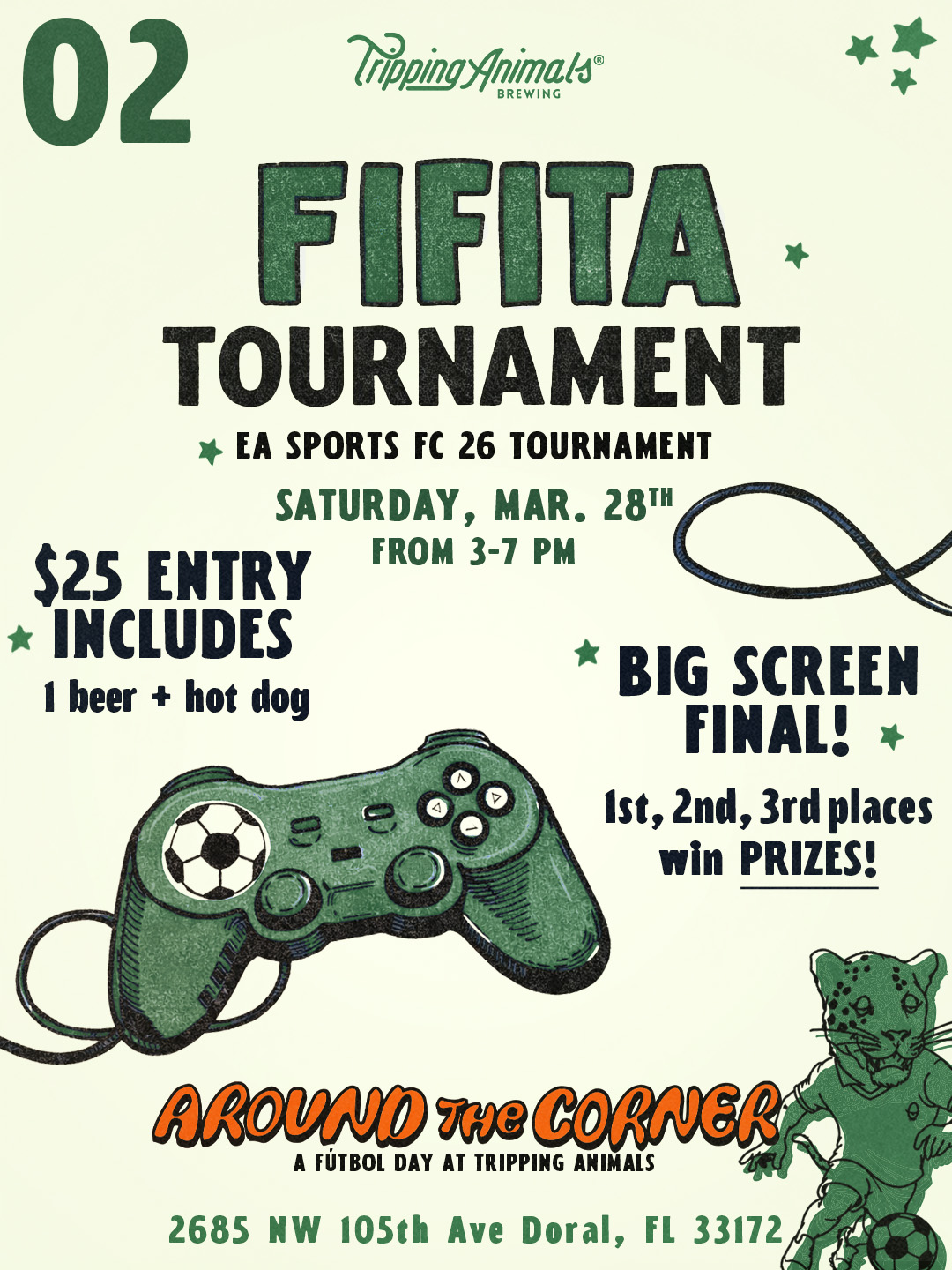 Around the Corner FIFA Tournament — 2 nd Edition