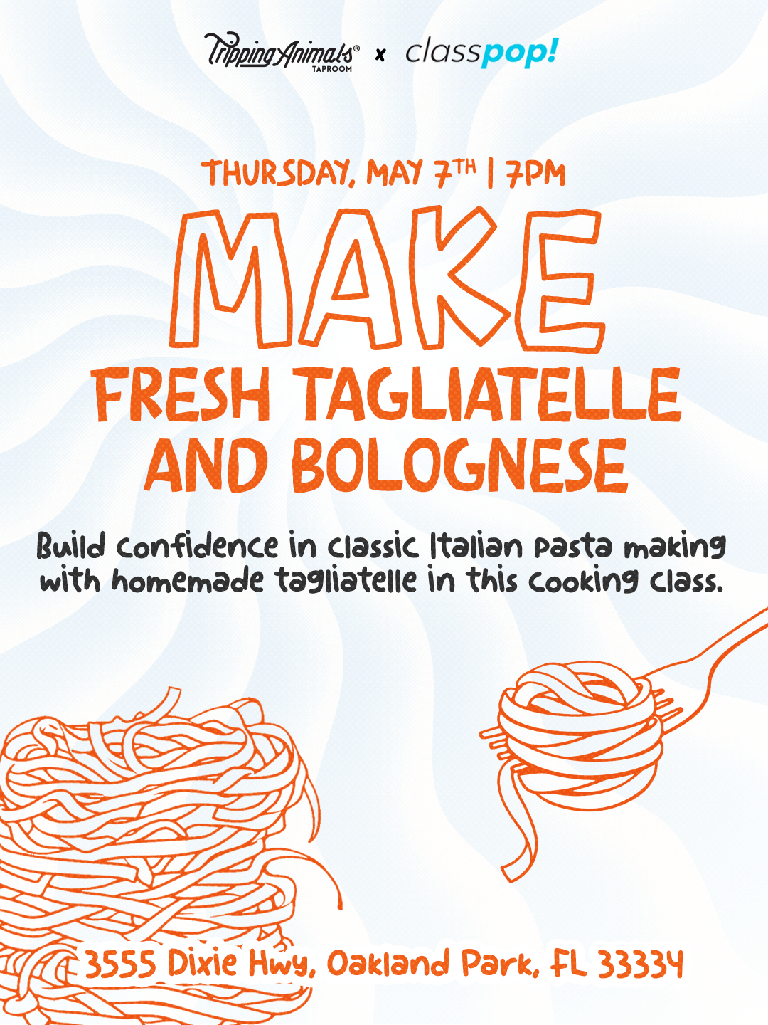 Cooking Class: Make Fresh Tagliatelle and Bolognese