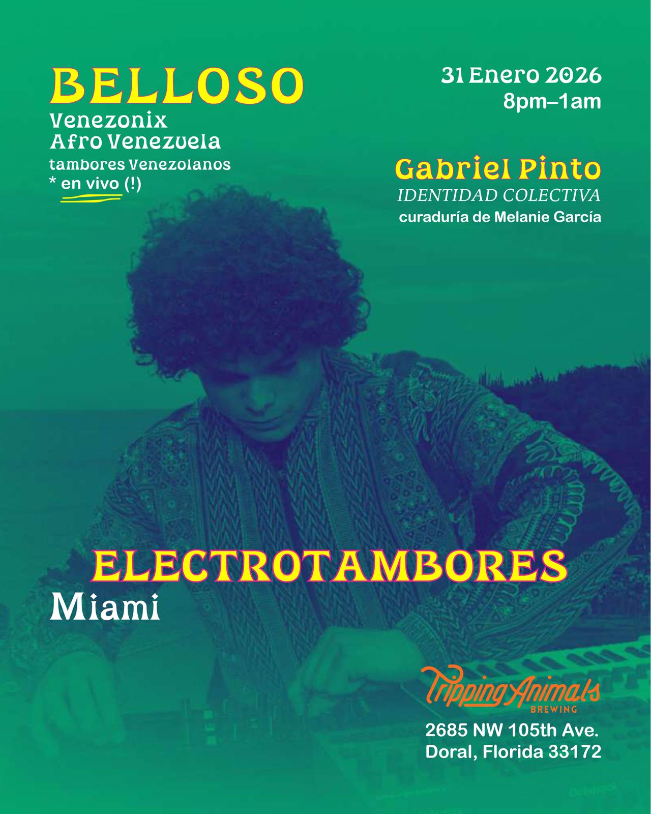 BELLOSO — ELECTROTAMBORES (EN VIVO)