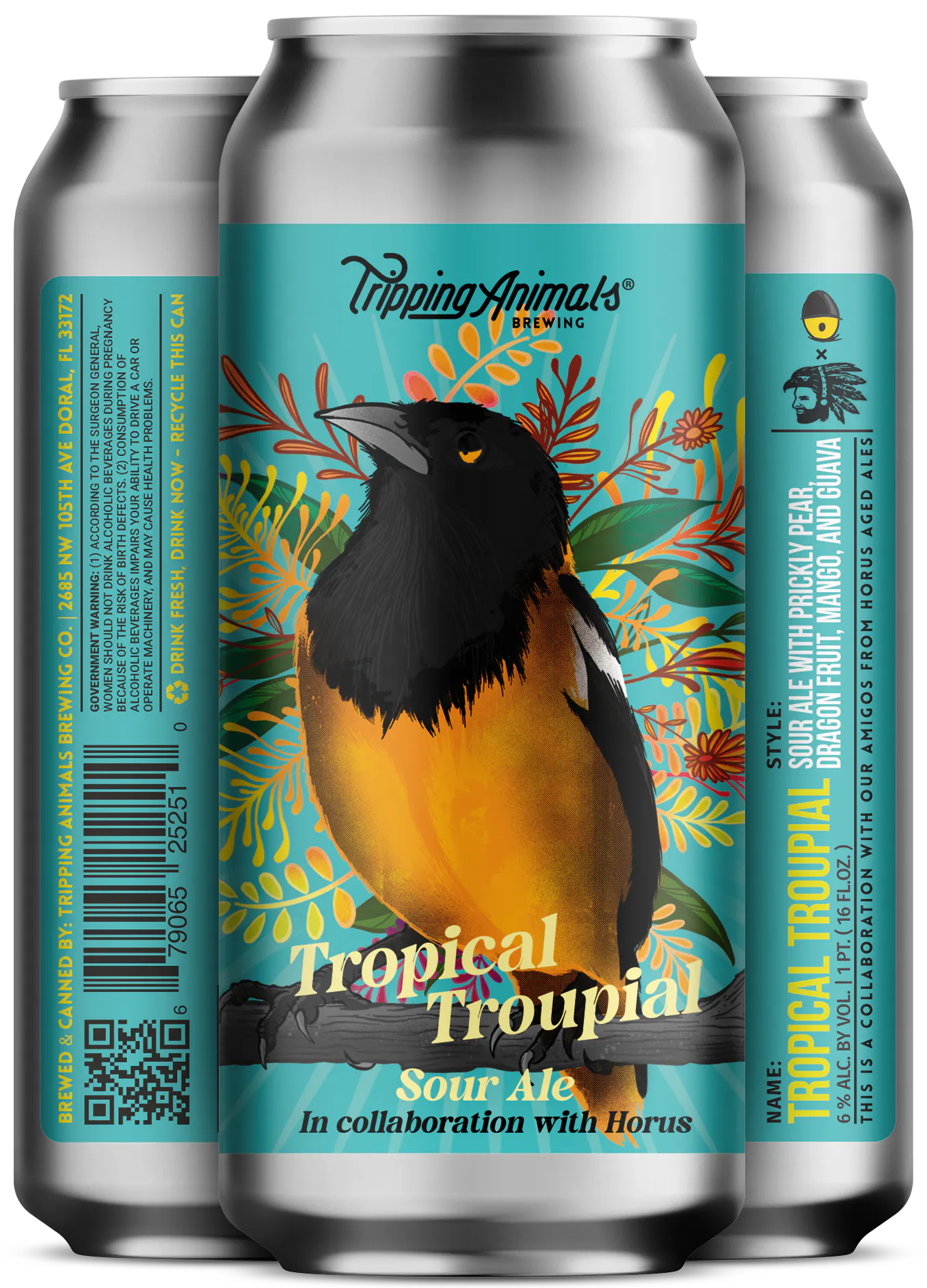 Tropical Troupial | Tripping Animals