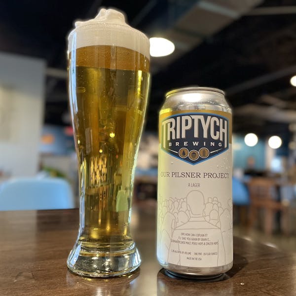 Our Pilsner Project Pour