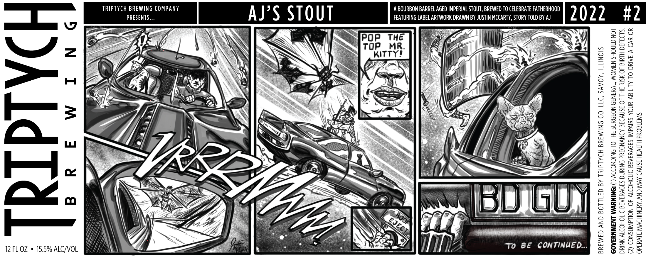 AJ's Stout Vol. 2 (2022) | Triptych Brewing