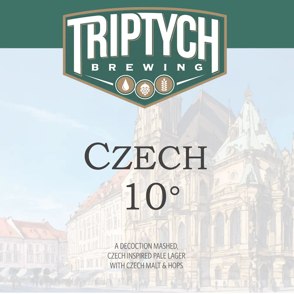 Czech 10° by Triptych Brewing