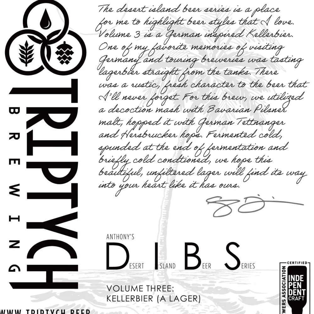Desert Island Beer Series: Volume 3 by Triptych Brewing