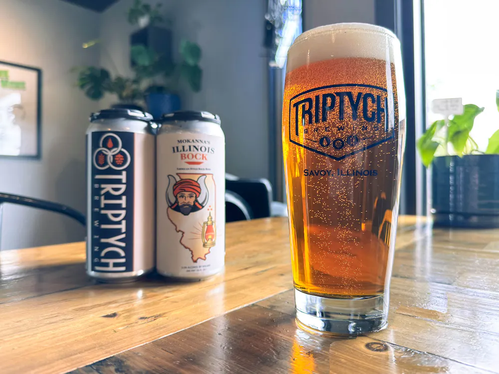 Mokanna's Illinois Bock by Triptych Brewing