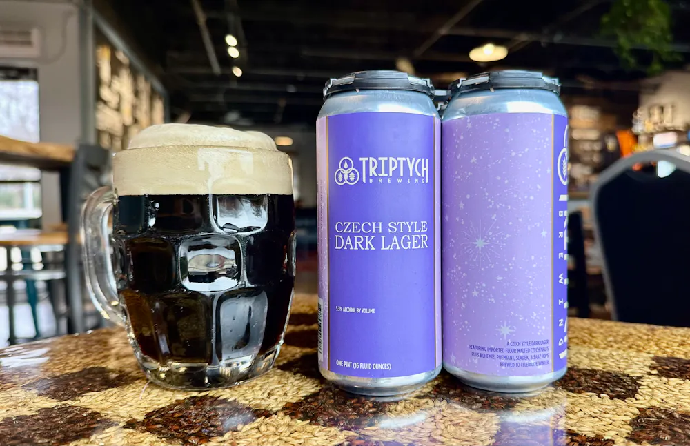 Czech Style Dark Lager by Triptych Brewing