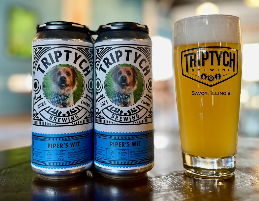 Piper's Wit by Triptych Brewing