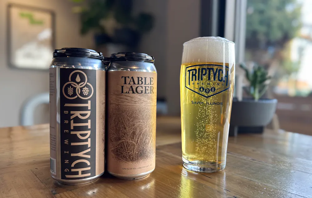 Table Lager by Triptych Brewing