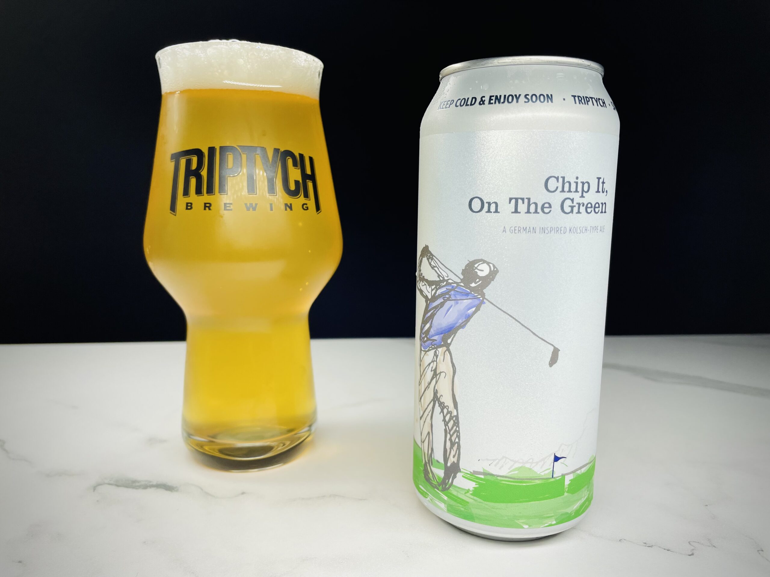 Chip It On The Green Can Pour