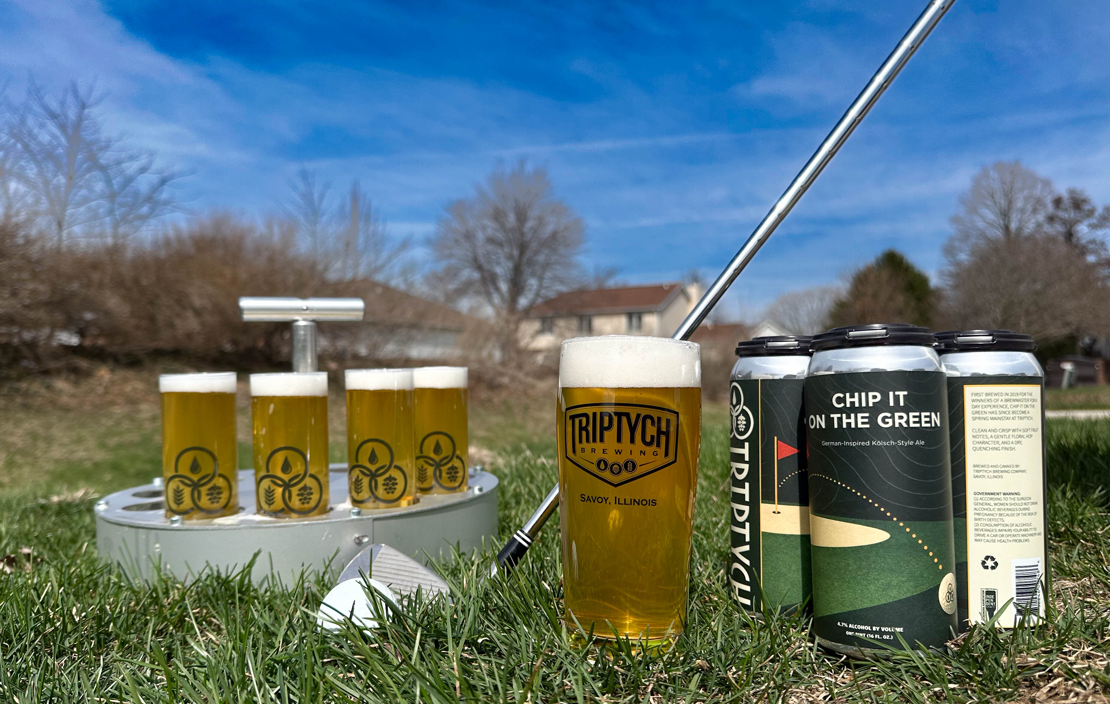 Label for Chip It On The Green