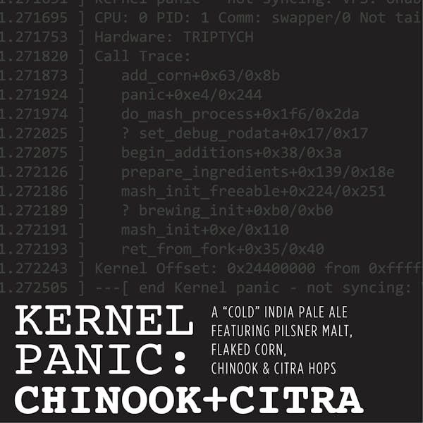 Label for Kernel Panic: Chinook + Citra