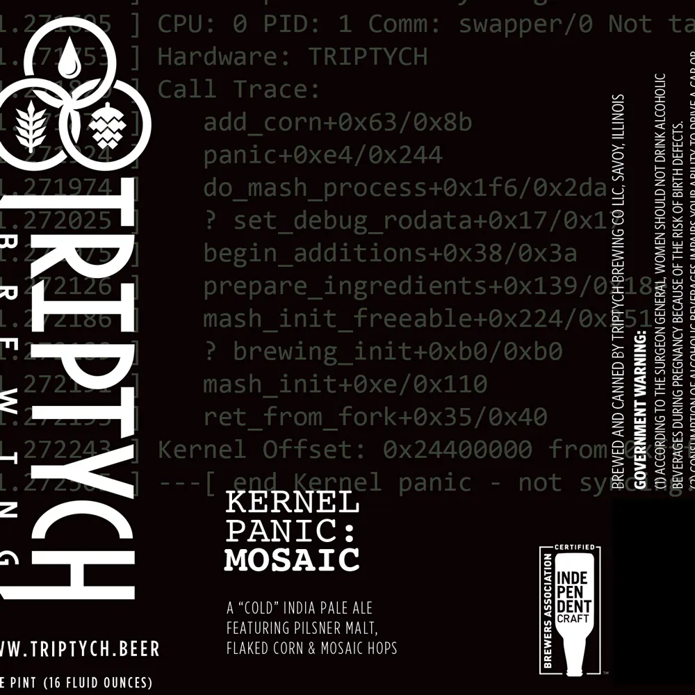 Kernel Panic: Mosaic by Triptych Brewing