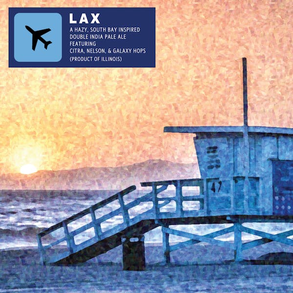 Label for LAX