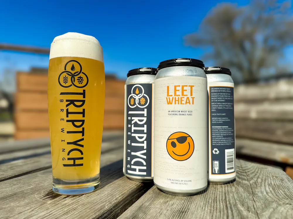 LEET Wheat by Triptych Brewing