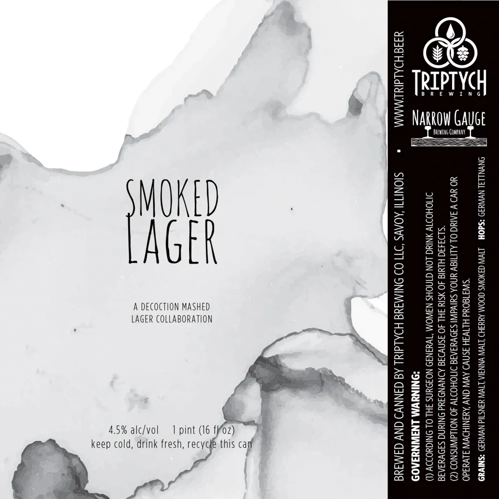 Smoked Lager by Triptych Brewing