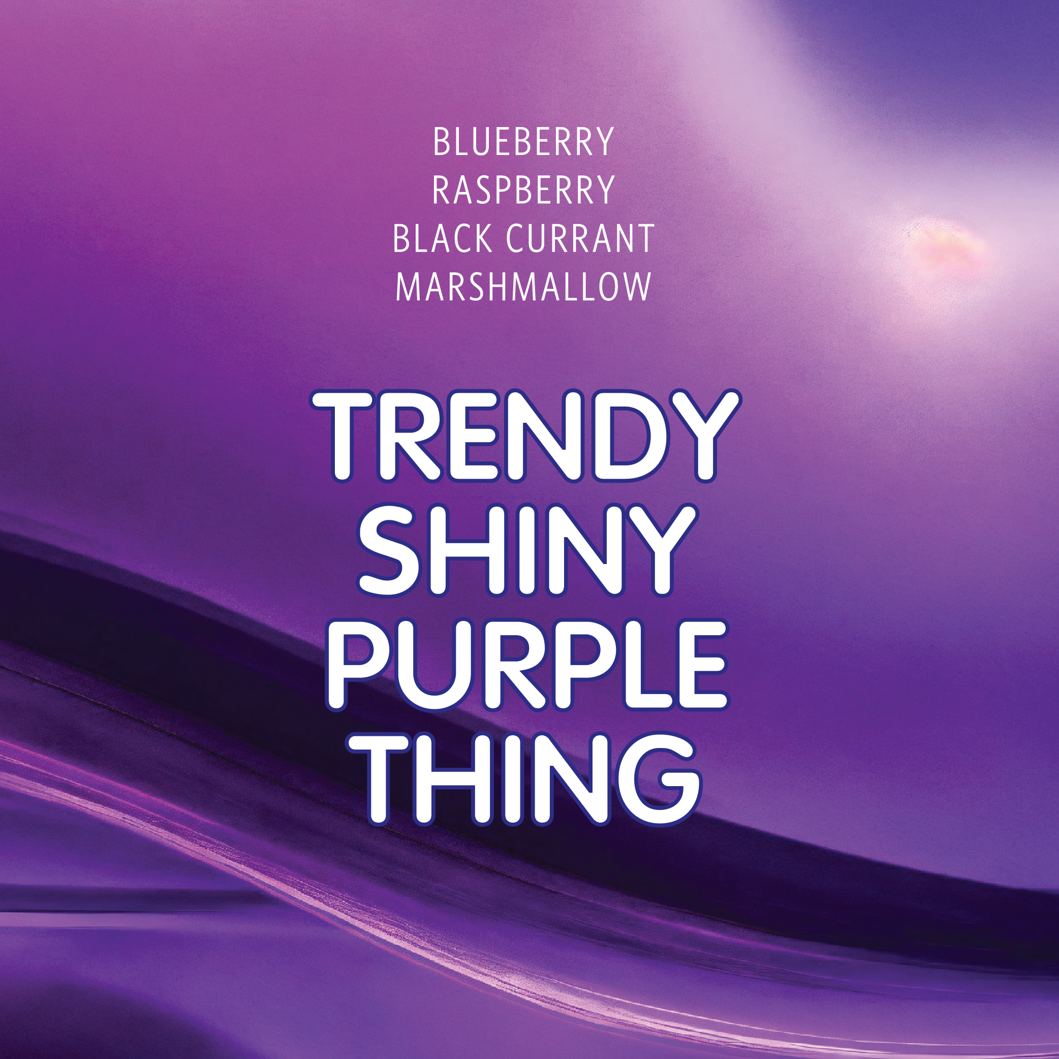 Trendy Shiny Purple Thing