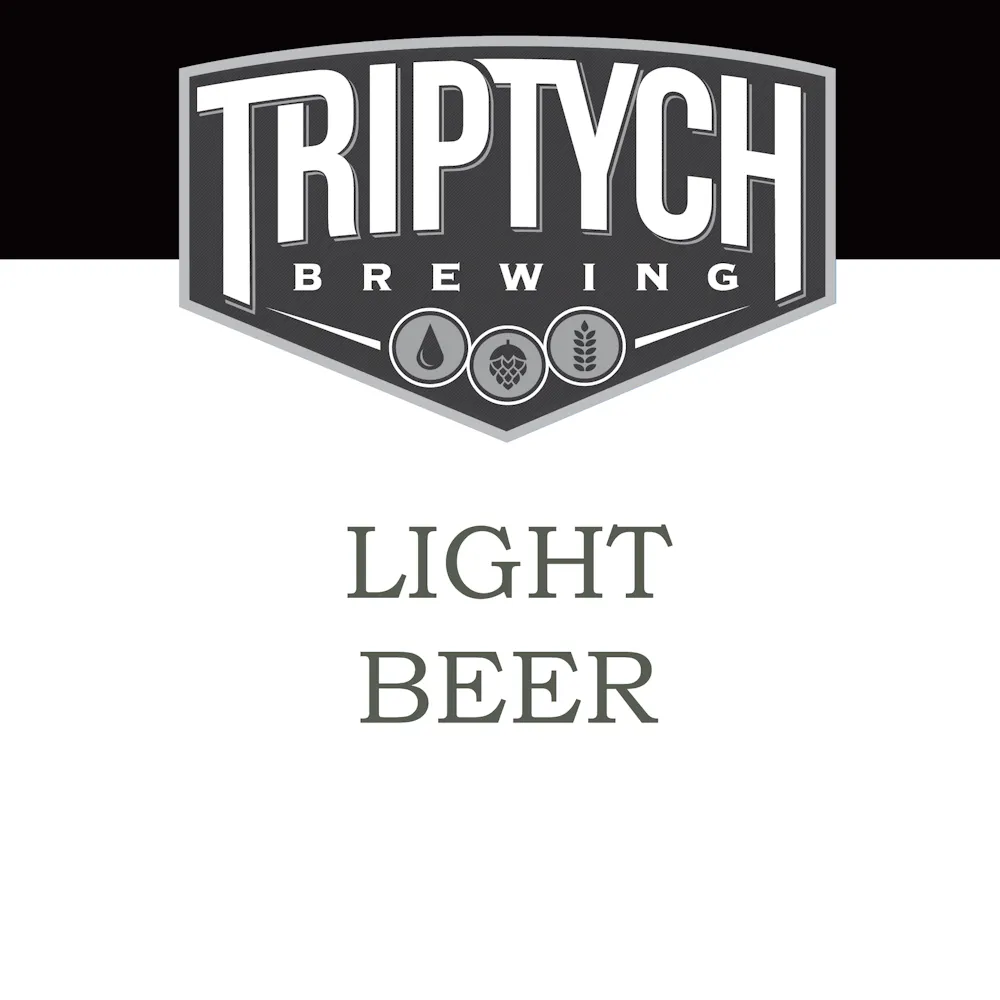 Light Beer by Triptych Brewing