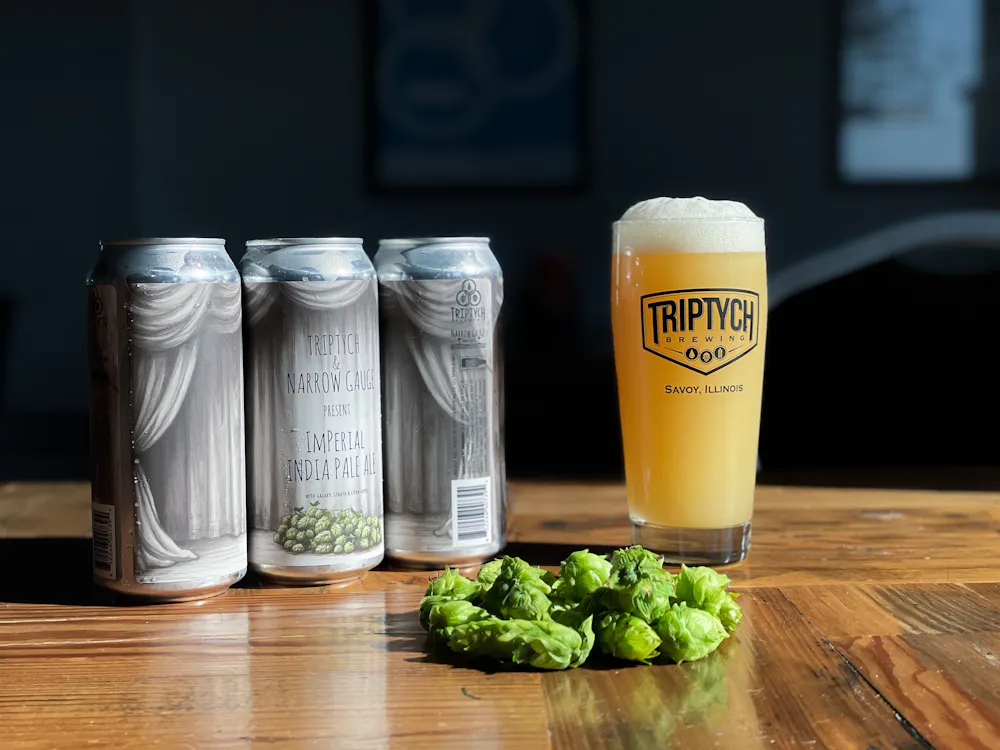Triptych & Narrow Gauge Present: Imperial IPA by Triptych Brewing