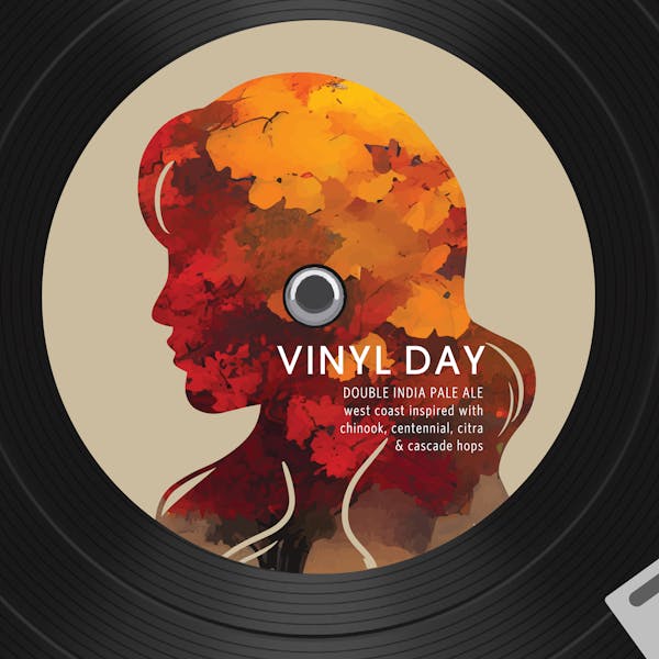 Label for Vinyl Day