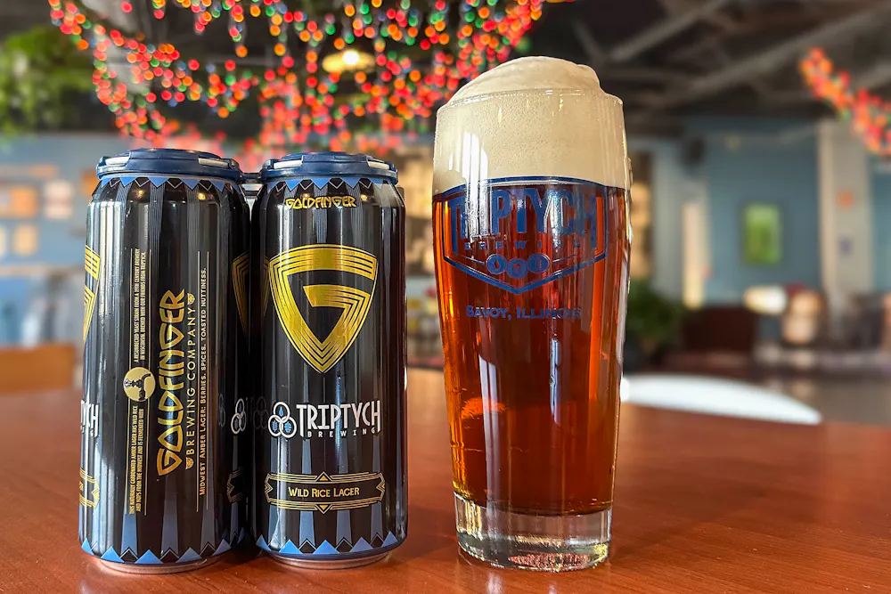 Wild Rice Lager by Triptych Brewing