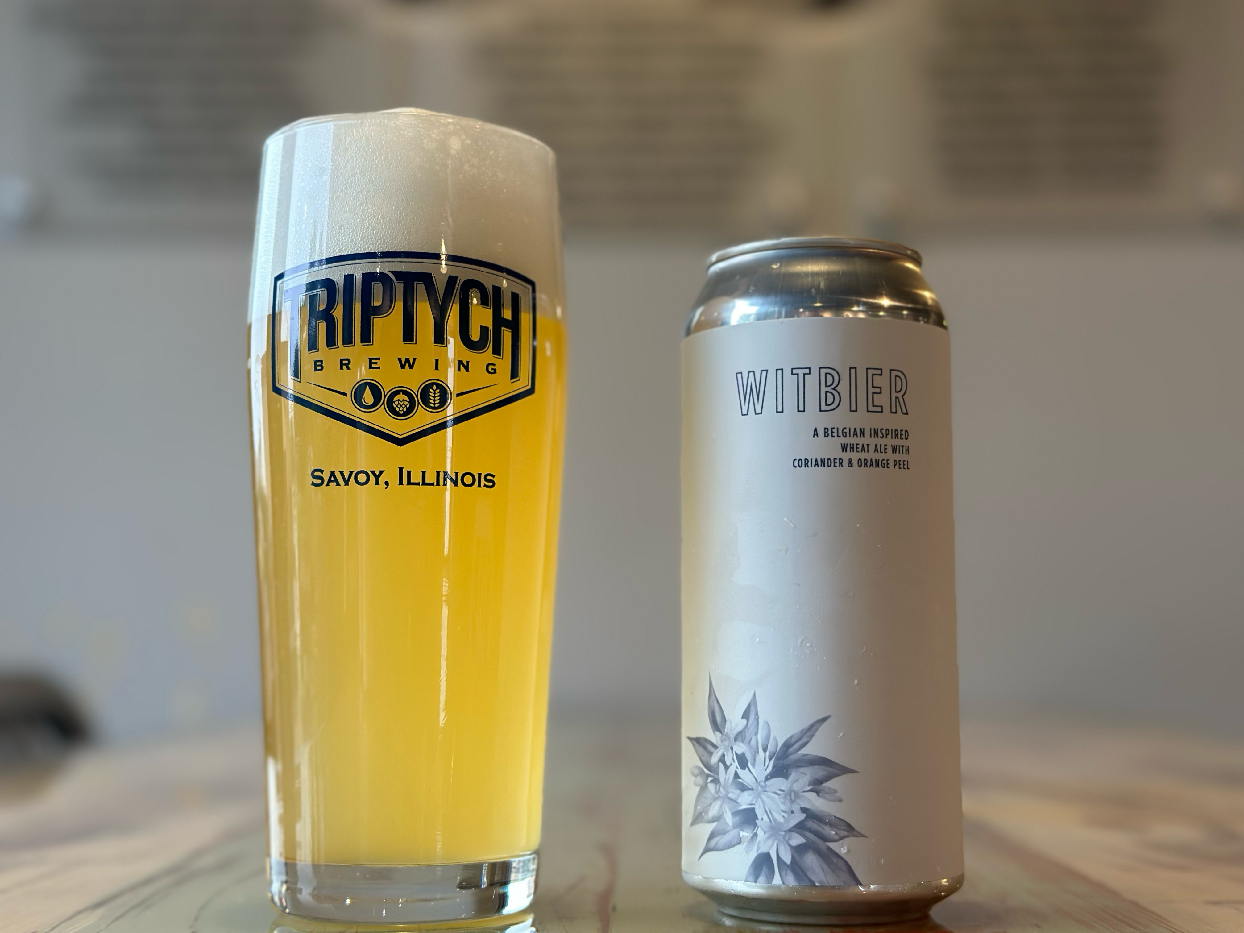 Witbier Pour
