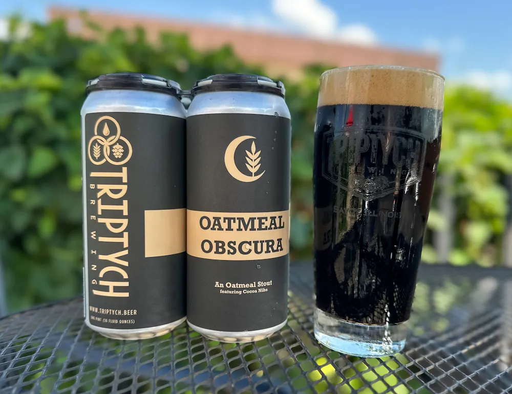 Oatmeal Obscura by Triptych Brewing