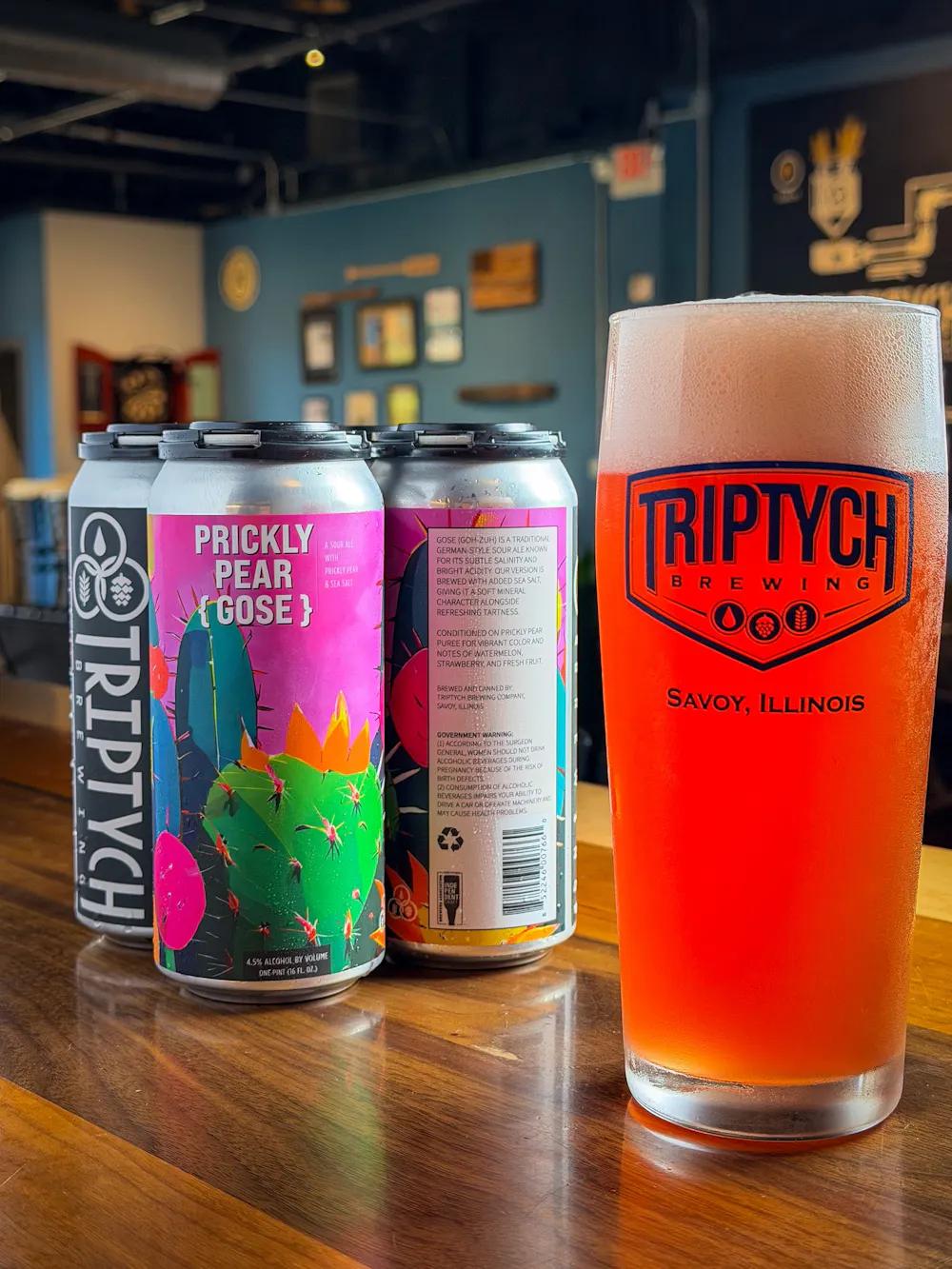 Prickly Pear Gose by Triptych Brewing