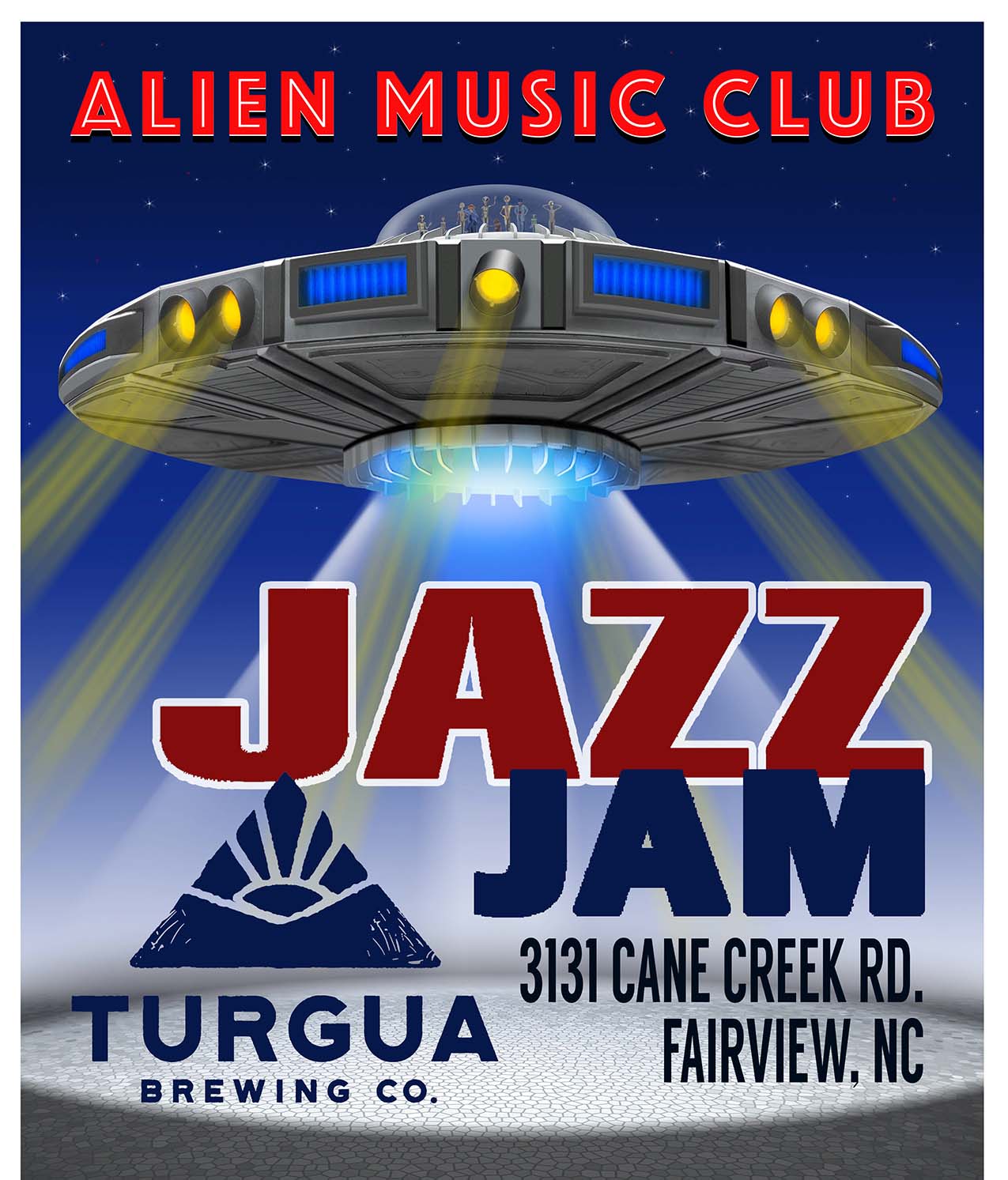 Alien Music Club Jazz Jam • FEB 5th • 6-8PM