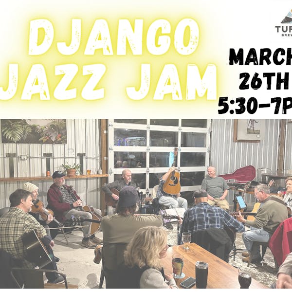 4th Tuesday Open Jam: Django Jazz Jam with Fatty