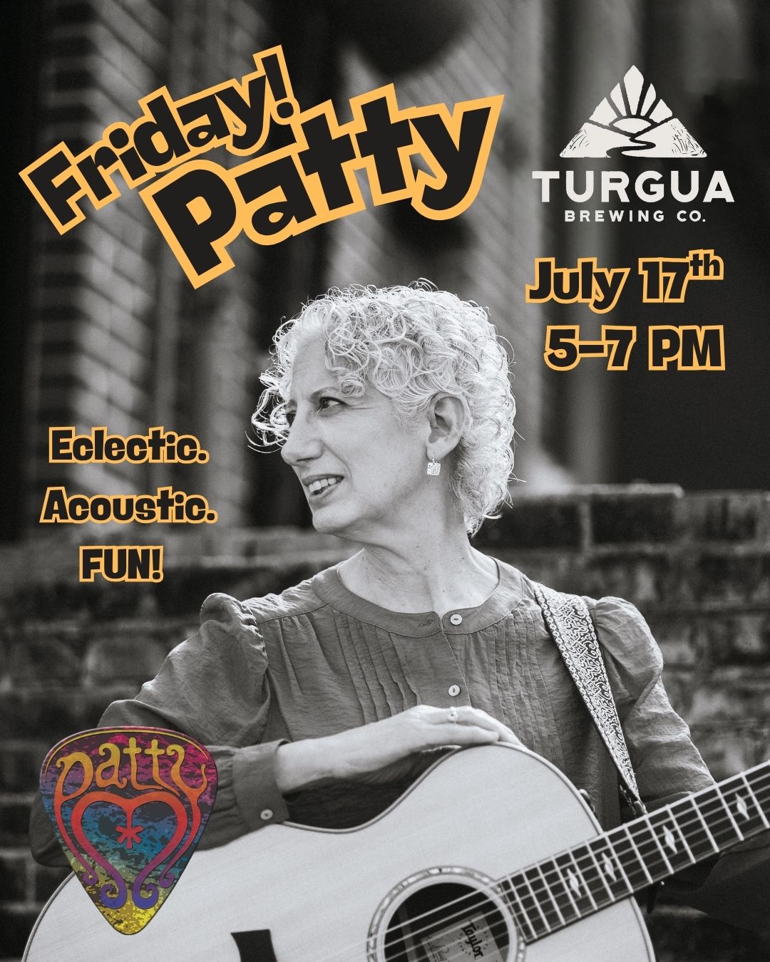 Patty M • Eclectic • Acoustic • FUN! 5-7 PM