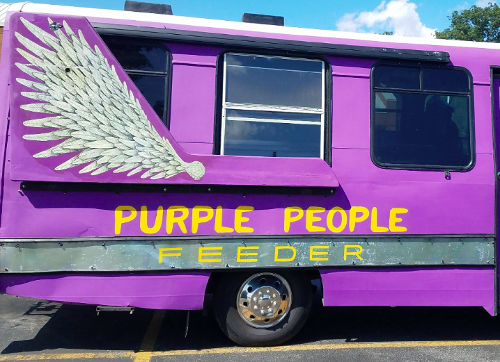 Purple People Feeder